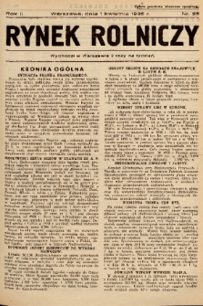Rynek Rolniczy. 1936, nr 25