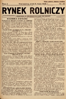 Rynek Rolniczy. 1936, nr 34