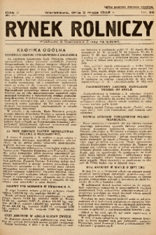 Rynek Rolniczy. 1936, nr 35