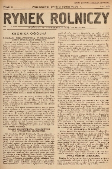 Rynek Rolniczy. 1936, nr 52