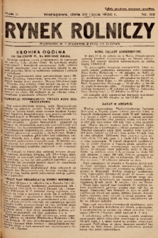 Rynek Rolniczy. 1936, nr 56