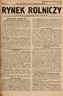 Rynek Rolniczy. 1936, nr 61
