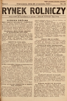 Rynek Rolniczy. 1936, nr 75