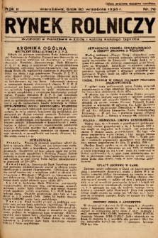 Rynek Rolniczy. 1936, nr 76