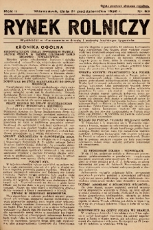Rynek Rolniczy. 1936, nr 82