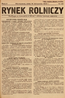 Rynek Rolniczy. 1936, nr 90