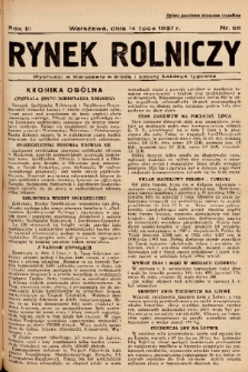 Rynek Rolniczy. 1937, nr 56
