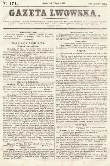 Gazeta Lwowska. 1852, nr 171