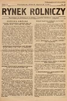 Rynek Rolniczy. 1939, nr 6