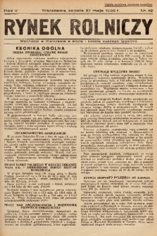 Rynek Rolniczy. 1939, nr 42