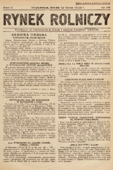 Rynek Rolniczy. 1939, nr 55