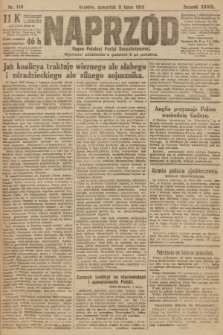 Naprzód : organ Polskiej Partyi Socyalistycznej. 1919, nr 149