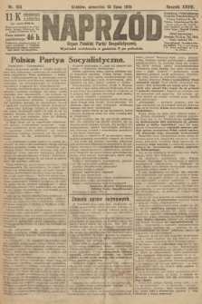 Naprzód : organ Polskiej Partyi Socyalistycznej. 1919, nr 155