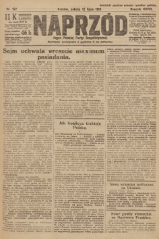 Naprzód : organ Polskiej Partyi Socyalistycznej. 1919, nr 157