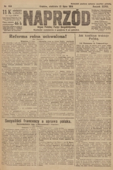 Naprzód : organ Polskiej Partyi Socyalistycznej. 1919, nr 158