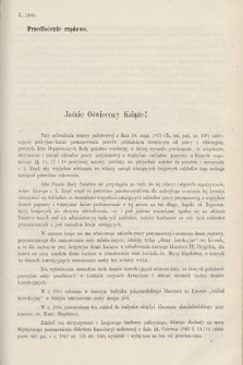 [Kadencja III, sesja V, al. 48] Alegata do Sprawozdań Stenograficznych z Piątej Sesyi Trzeciego Peryodu Sejmu Krajowego Królestwa Galicyi i Lodomeryi wraz z Wielkiem Księstwem Krakowskiem z roku 1874. Alegat 48