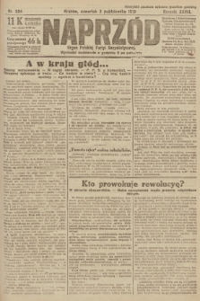 Naprzód : organ Polskiej Partyi Socyalistycznej. 1919, nr 224