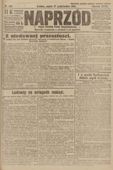 Naprzód : organ Polskiej Partyi Socyalistycznej. 1919, nr 237