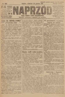 Naprzód : organ Polskiej Partyi Socyalistycznej. 1919, nr 295