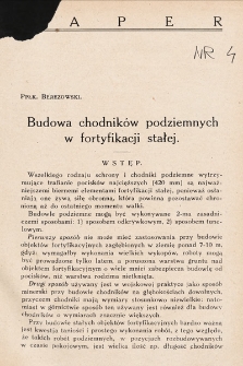 Przegląd Wojskowo-Techniczny. R. 1, 1927, t. 1, z. 4
