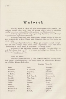 [Kadencja III, sesja V, al. 69] Alegata do Sprawozdań Stenograficznych z Piątej Sesyi Trzeciego Peryodu Sejmu Krajowego Królestwa Galicyi i Lodomeryi wraz z Wielkiem Księstwem Krakowskiem z roku 1874. Alegat 69