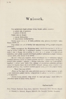 [Kadencja III, sesja V, al. 73] Alegata do Sprawozdań Stenograficznych z Piątej Sesyi Trzeciego Peryodu Sejmu Krajowego Królestwa Galicyi i Lodomeryi wraz z Wielkiem Księstwem Krakowskiem z roku 1874. Alegat 73