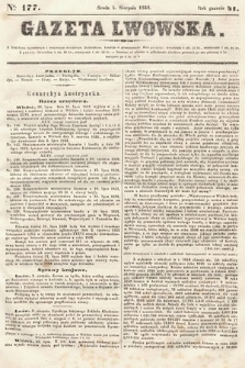 Gazeta Lwowska. 1852, nr 177