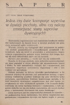 Przegląd Wojskowo-Techniczny. R. 4, 1930, t. 8, z. 2