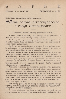 Przegląd Wojskowo-Techniczny. R. 6, 1932, t. 12, z. 6