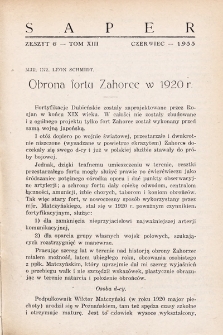 Przegląd Wojskowo-Techniczny. R. 7, 1933, t. 13, z. 6