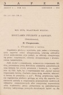 Przegląd Wojskowo-Techniczny. R. 8, 1934, t. 16, z. 6