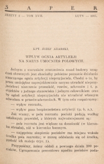 Przegląd Wojskowo-Techniczny. R. 9, 1935, t. 17, z. 2