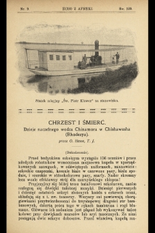 Echo z Afryki : pismo miesięczne illustrowane dla poparcia misyj katolickich w Afryce. 1909, nr 9