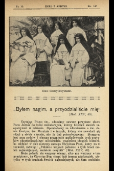 Echo z Afryki : pismo miesięczne illustrowane dla poparcia misyj katolickich w Afryce. 1909, nr 10