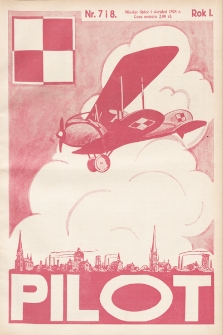 Pilot : organ Klubu Pilotów Województwa Śląskiego. 1928, nr 7-8
