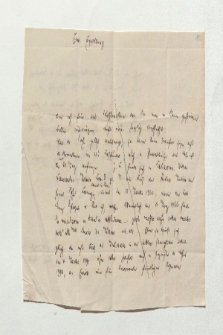 Brief von Leopold von Ranke und Ludwig Ideler an Alexander von Humboldt