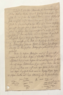 Brief von Wilhelm von Humboldt an Alexander von Humboldt, geschrieben von Unbekannt