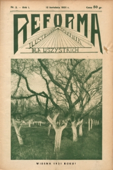 Reforma : ilustrowany tygodnik dla wszystkich. 1931, nr 2