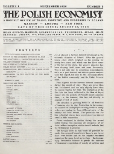 The Polish Economist : a monthly review of trade, industry and economics in Poland. 1926, nr 3