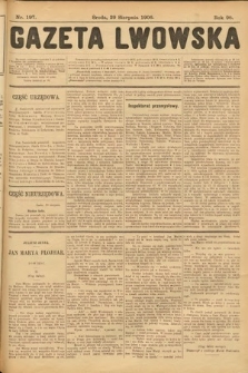 Gazeta Lwowska. 1906, nr 197
