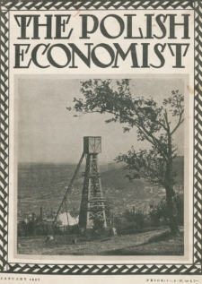 The Polish Economist : a monthly review of trade, industry and economics in Poland. 1927, nr 1