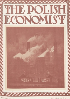 The Polish Economist : a monthly review of trade, industry and economics in Poland. 1927, nr 8