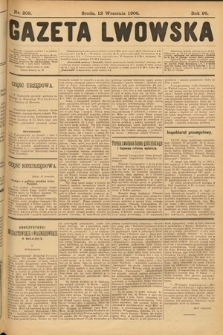 Gazeta Lwowska. 1906, nr 208