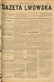 Gazeta Lwowska. 1906, nr 210