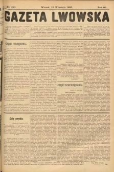 Gazeta Lwowska. 1906, nr 213