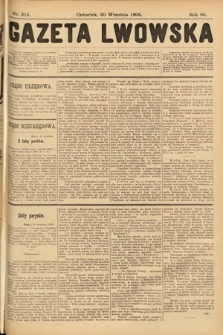 Gazeta Lwowska. 1906, nr 215