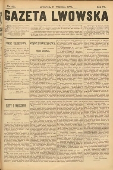 Gazeta Lwowska. 1906, nr 221