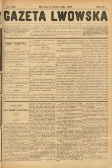 Gazeta Lwowska. 1906, nr 224