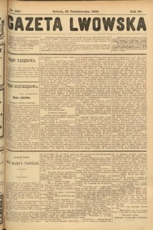 Gazeta Lwowska. 1906, nr 240