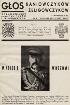 Głos Kaniowczyków i Żeligowczyków : organ Związku Kaniowczyków i Żeligowczyków. 1934, nr 3